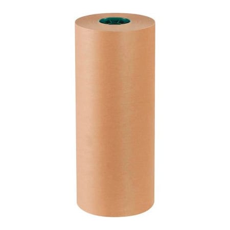 The Packaging Wholesalers Poly Coated Virgin Kraft Paper, 50 lbs., 18"W x 600'L, 1 Roll PKPPC1850